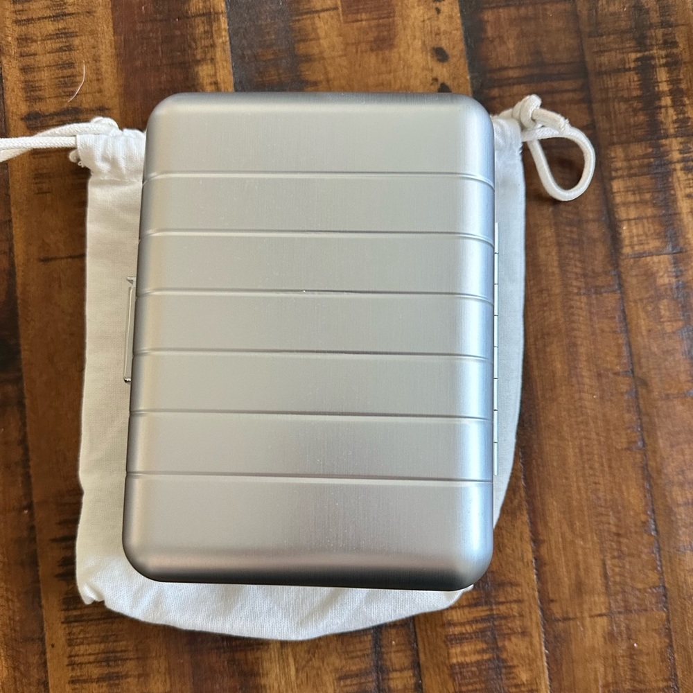 Away Aluminum Mini Suitcase - Silver - Picture 3 of 6
